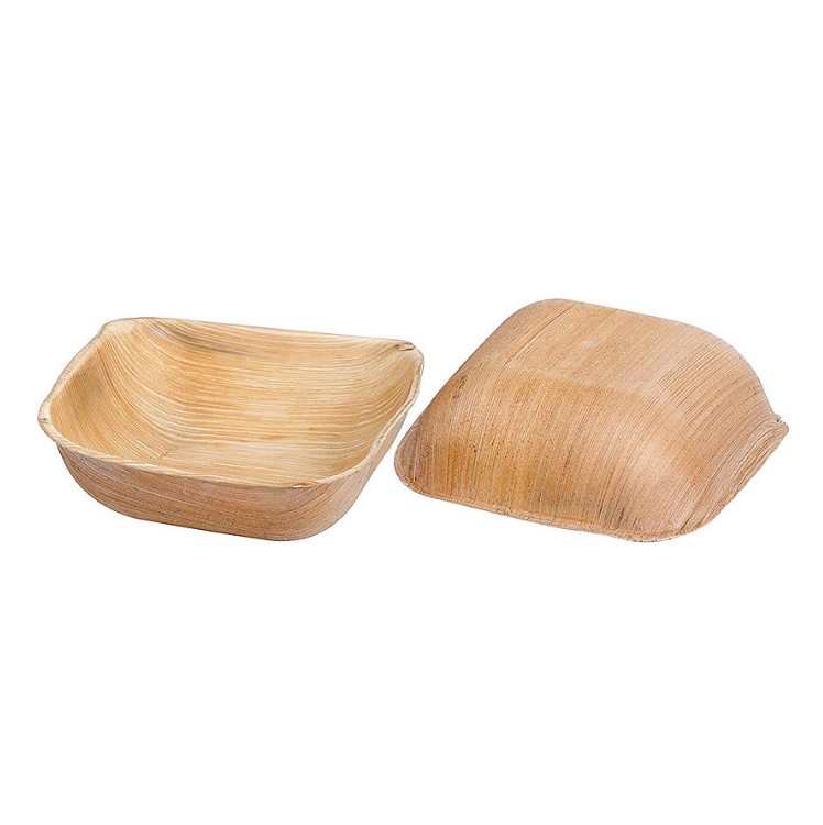 ROUND & SQUARE SHAPE ARECA LEAF BOWLS