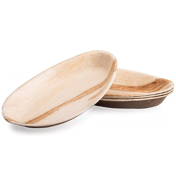 HEART & OVAL SHAPE ARECA LEAF PLATES